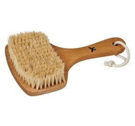 Badebørste m. naturhår kort  • 1 stk.