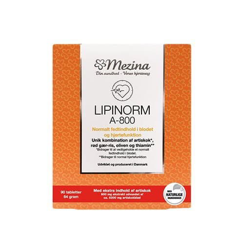 Mezina Lipinorm A-800 90 tabletter DATOVARE 04/2024