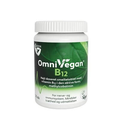 Biosym OmniVegan B12 smeltetablet 120 tabletter