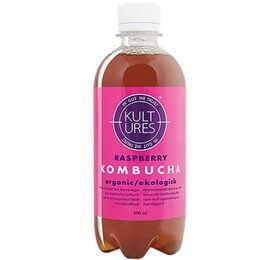 Kombucha Raspberry Ø • 400 ml.