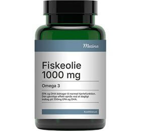 Mezina Fiskeolie Omega-3 - 1000 mg 120 kap.
