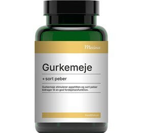 Mezina Gurkemeje + sort peber 120 kap.