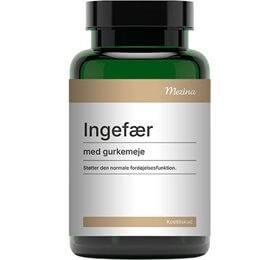 Mezina Ingefær med Gurkemeje 120 tbl.