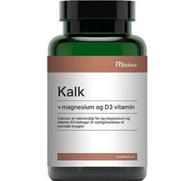 Mezina Kalk med Magnesium og D3-vitamin 180 tbl.