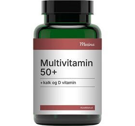 Mezina Multivitamin 50+ Kalk og D vitamin 180 tbl.