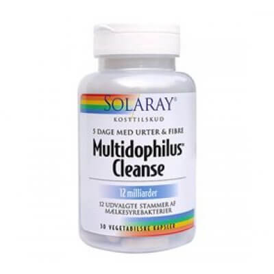 Solaray Multidophilus Cleanse • 30 kap.