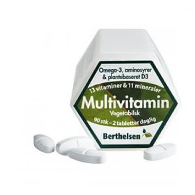 Berthelsen Multivitamin • 90 tab.