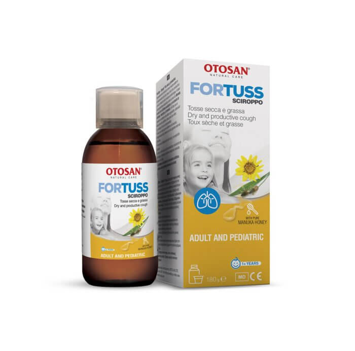 Fortuss Otosan hostesaft m. Manuka honning 