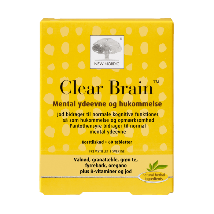 New Nordic Clear Brain™ 60 tabl.