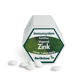 Berthelsen Zink 20 mg 120 tab.