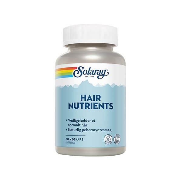 Solaray Hair Nutrients • 60 kap.