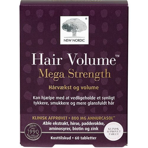 New Nordic Hair Volume Mega Strength 60 tabl. 