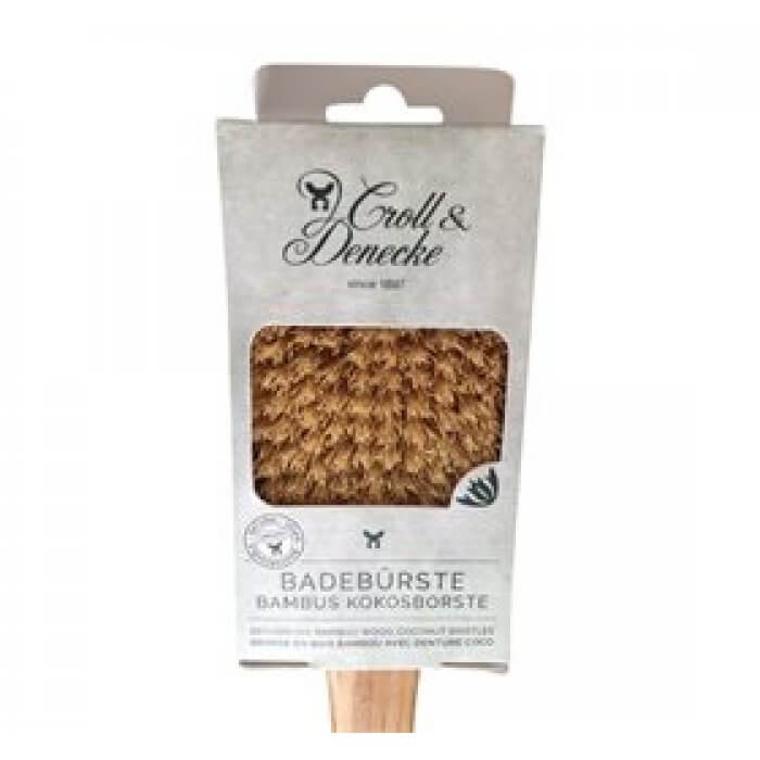 Croll & Denecke Badebørste i bambus m. kokosbørster