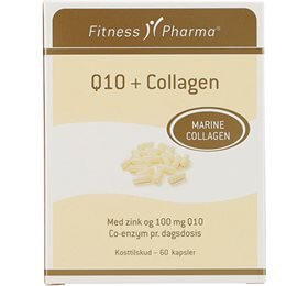 Fitness Pharma Q10+Collagen • 60 kap. 