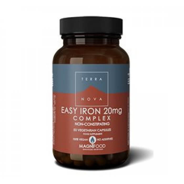 Terranova Easy iron 20 mg • 50 kapsler