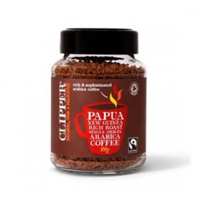 Clipper Instant Kaffe Ø Papua New • 100 g.