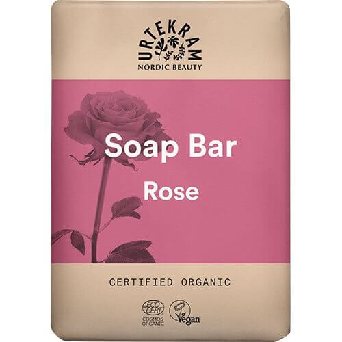 Urtekram rose sæbe bar 