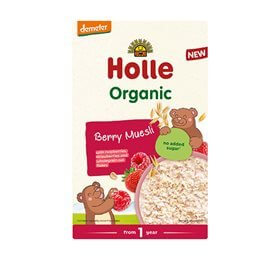 HOLLE Berry Müsli, fuldkornsbærmüsli Ø Demeter - 200g.    DATOVARE 17/10-2025