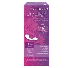 Natracare Dry & Light plus (inkontinens) 16 stk.