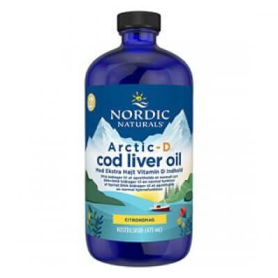 Nordic Naturals Arctic Cod Liver Oil m. d-vitamin 473 ml