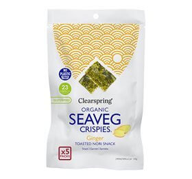 Clearspring Tang chips Ingefær Multipack Ø 1 pk.