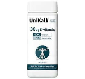 Unikalk D-vitamin 38 µg 180 tab. 