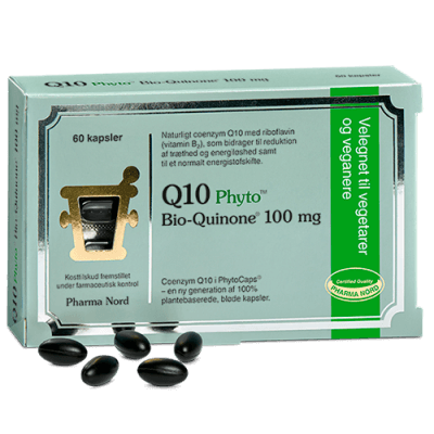 Pharma Nord Q10 Green Bio-Quinone 100 mg 60 stk.