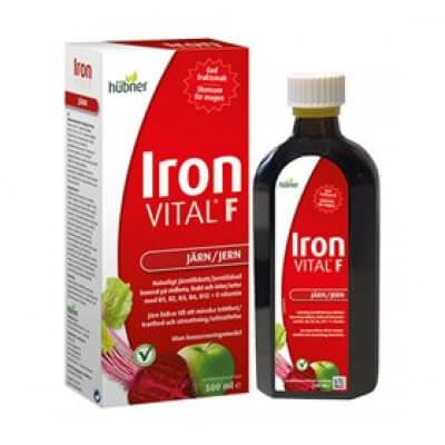 Hübner Iron VITAL F 500 ml. DATOVARE 01/2024