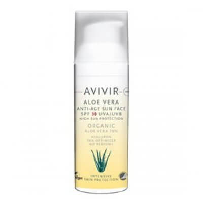 AVIVIR Aloe Vera Anti-Age Sun Face SPF 30 • 50 ml.