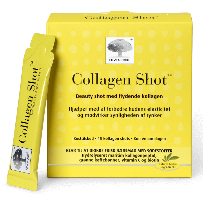 New Nordic Collagen Shot 15 stk - Køb flere & spar mere!