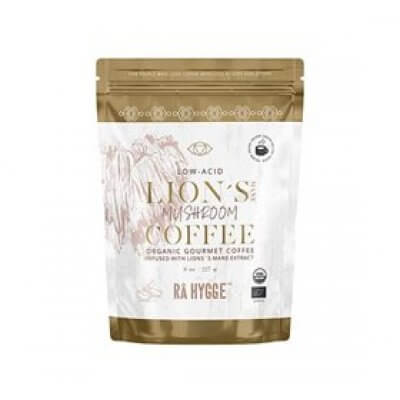RÅ HYGGE Kaffe m. Lion's Mane svampeekstrakt- filtermalet Ø • 227 g.    X