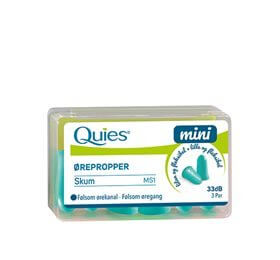 Quies Ørepropper mini skum 3 par