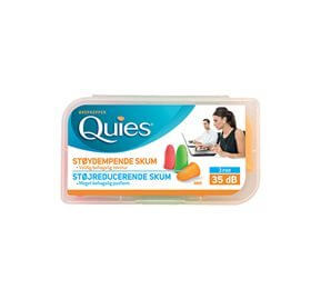 Quies Ørepropper skum 3 par