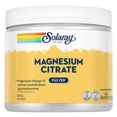 Solaray Magnesium Citrate 225 g. 