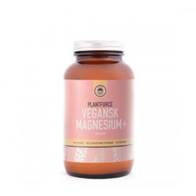 Plantforce Magnesium+ Lemon vegansk  • 160g.