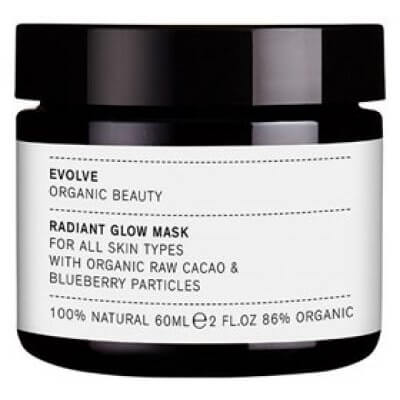 Evolve Radiant Glow Mask with Blueberry Particles • 60ml.