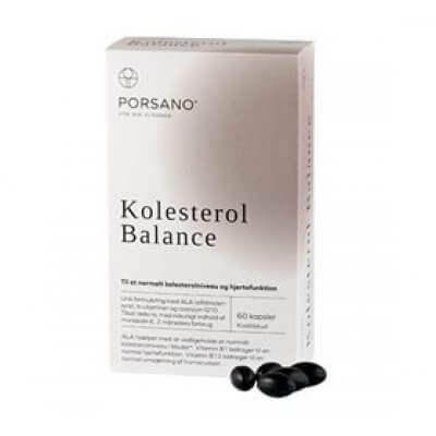 Porsano Kolesterol Balance 60 kapsler 