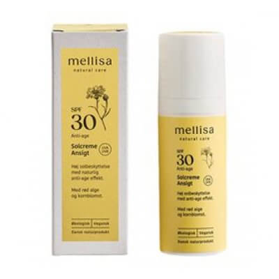 Mellisa Solcreme ansigt SPF 30 - 50 ml. 