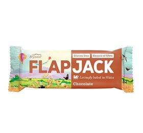 Flapjack m. chokolade 80g.