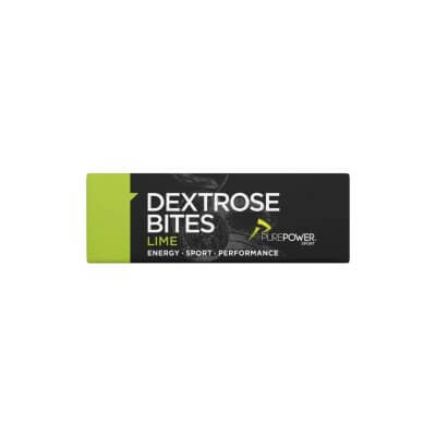 PurePower Dextrose Bites Lime 14 stk.