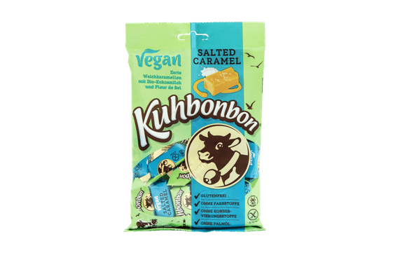 Kuhbonbon Saltet karamel, 165 g
