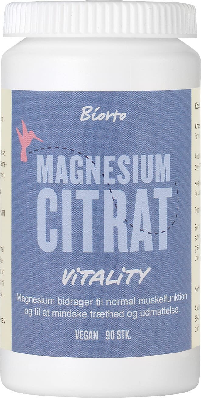 Biorto Magnesium Citrat Vitality 90 kaps. 