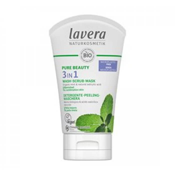 Lavera 3 in 1 Wash-Scrub-Mask • 125 ml. 