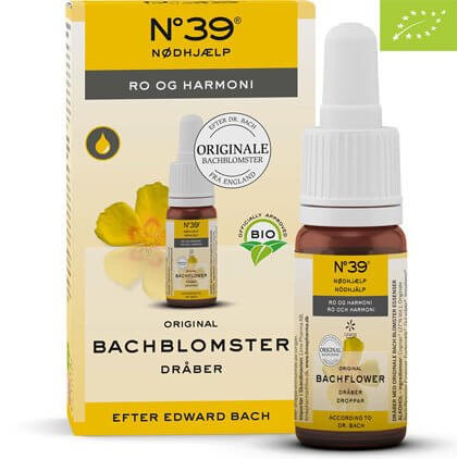 Bachflower No. 39® – Økologiske Dråber • 10ml.