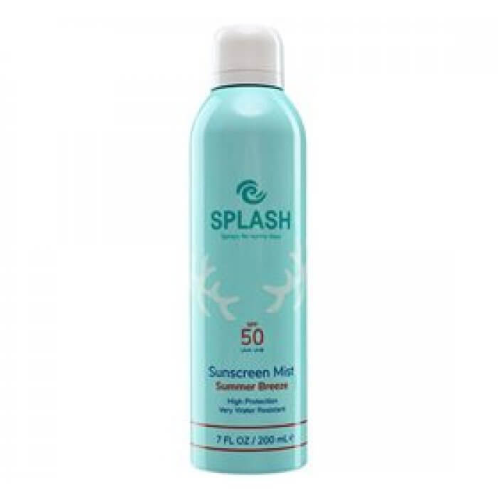 Splash Summer Breeze Sunscreen Mist SPF50 - 200 ml. Solcreme