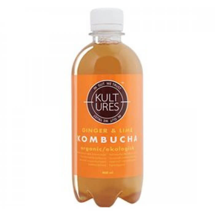 Kombucha Ginger & Lime Ø  • 400 ml.