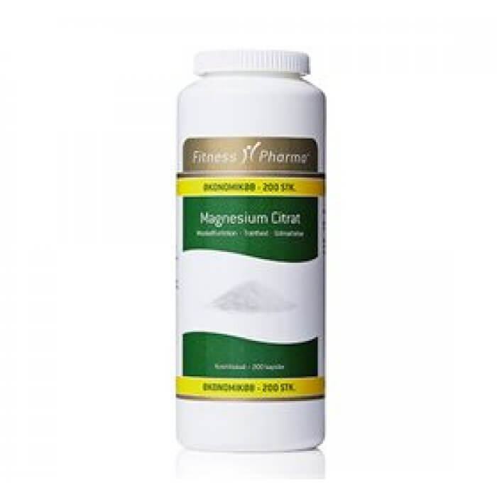 Fitness Pharma MagnesiumCitrat 200 kap.
