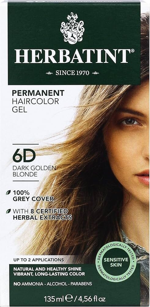 Herbatint 6D Dark Golden Blond • 150 ml   X
