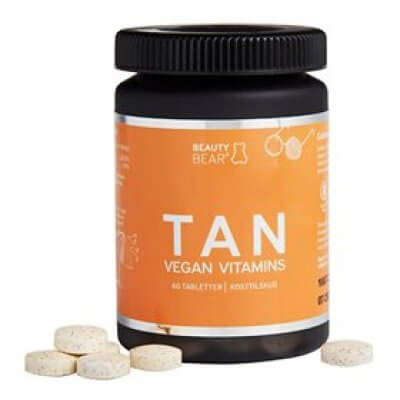 Berthelsen TAN vitamin tabletter • 60 tab.