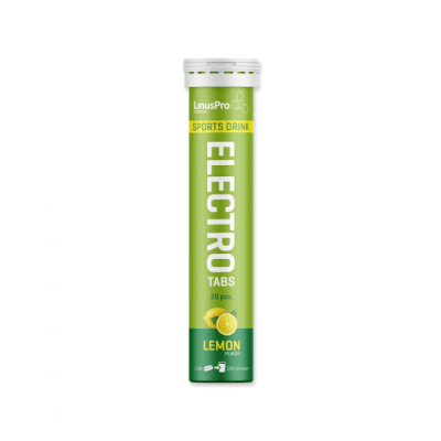 LinusPro Electrolyt tabs Lemon 20 stk 
